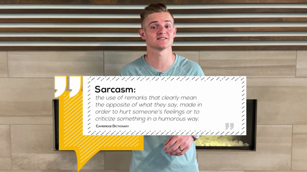 Should Christ Followers Use Sarcasm?